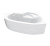 Комплект 2 в 1 Lavinia Boho Bell Pro S1-3702140R, акриловая ванна 140x95 см (правый разворот), усиленный металлический каркас