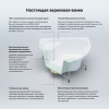 Комплект 3 в 1 Lavinia Boho Aveo S2-37040150, акриловая ванна 150x150 см, усиленный металлический каркас с монтажным набором, лицевой экран