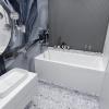 Комплект 3 в 1 Lavinia Boho Element S2-37090080, акриловая ванна 170x80 см, усиленный металлический каркас с монтажным набором, лицевой экран