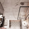 Комплект 4 в 1 Lavinia Boho One S2-3701008P, акриловая ванна 180x80 см, металлический каркас с монтажным набором, подголовник, лицевой экран
