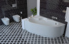 Комплект 4 в 1 Lavinia Boho Bell Pro S2-370215PL, акриловая ванна 150x100 см (левый разворот), усиленный металлический каркас, подголовник, лицевой экран