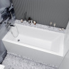 Комплект 3 в 1 Lavinia Boho Element S2-37090080, акриловая ванна 170x80 см, усиленный металлический каркас с монтажным набором, лицевой экран